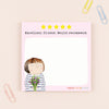 Rosie Made A Thing Five Star Friend Sticky Jots