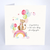 Beija-Flor New Baby Granddaughter Card