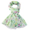 Pastel Leopard Scarf - Green