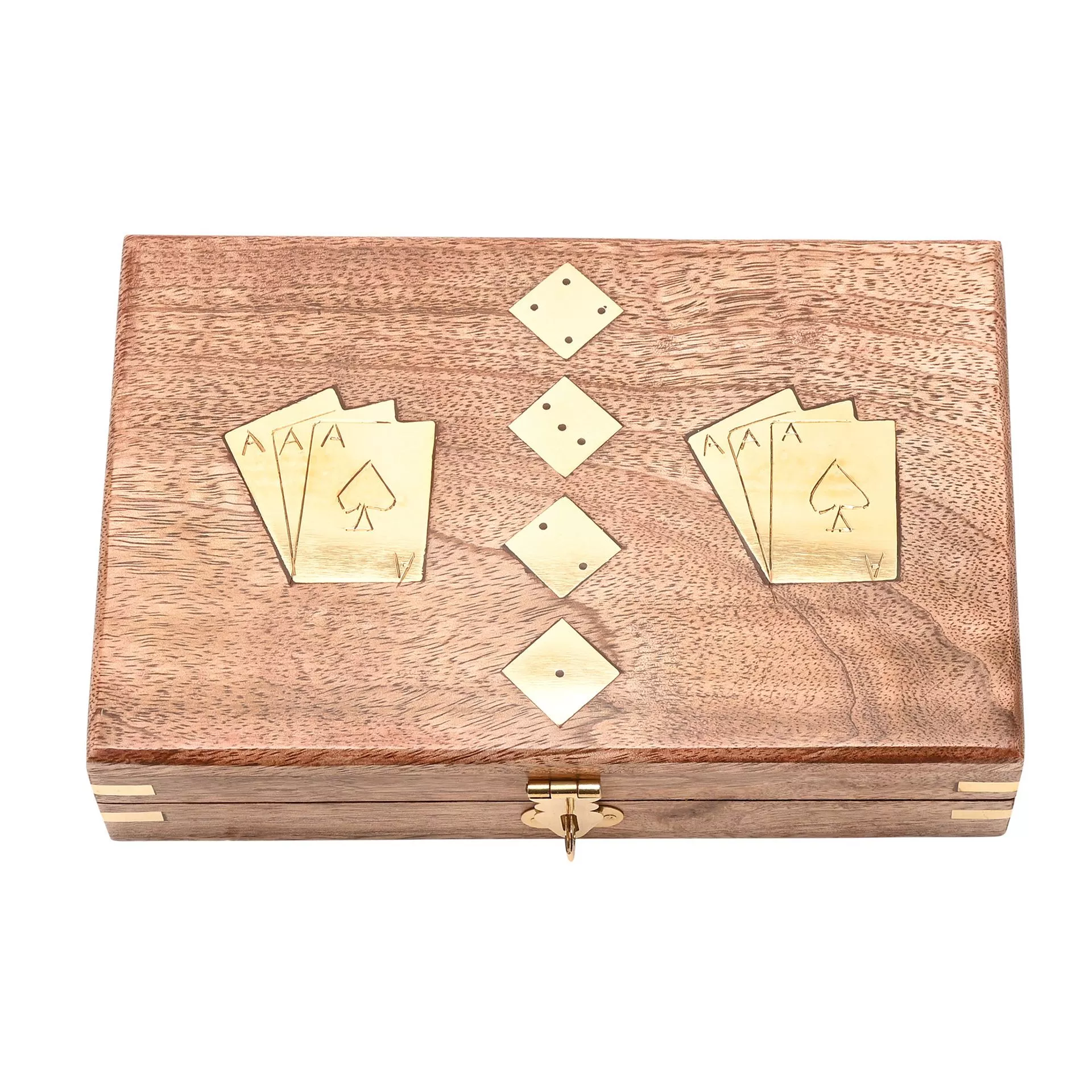 Harvey Makin Wooden Game Set - Cards & Dice