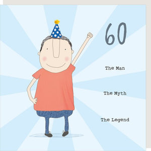 Rosie Made a Thing 60 Boy Myth Card - More Than Just a Gift | Narborough Hall