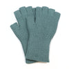 POM Seafoam Ribbed Fingerless Gloves