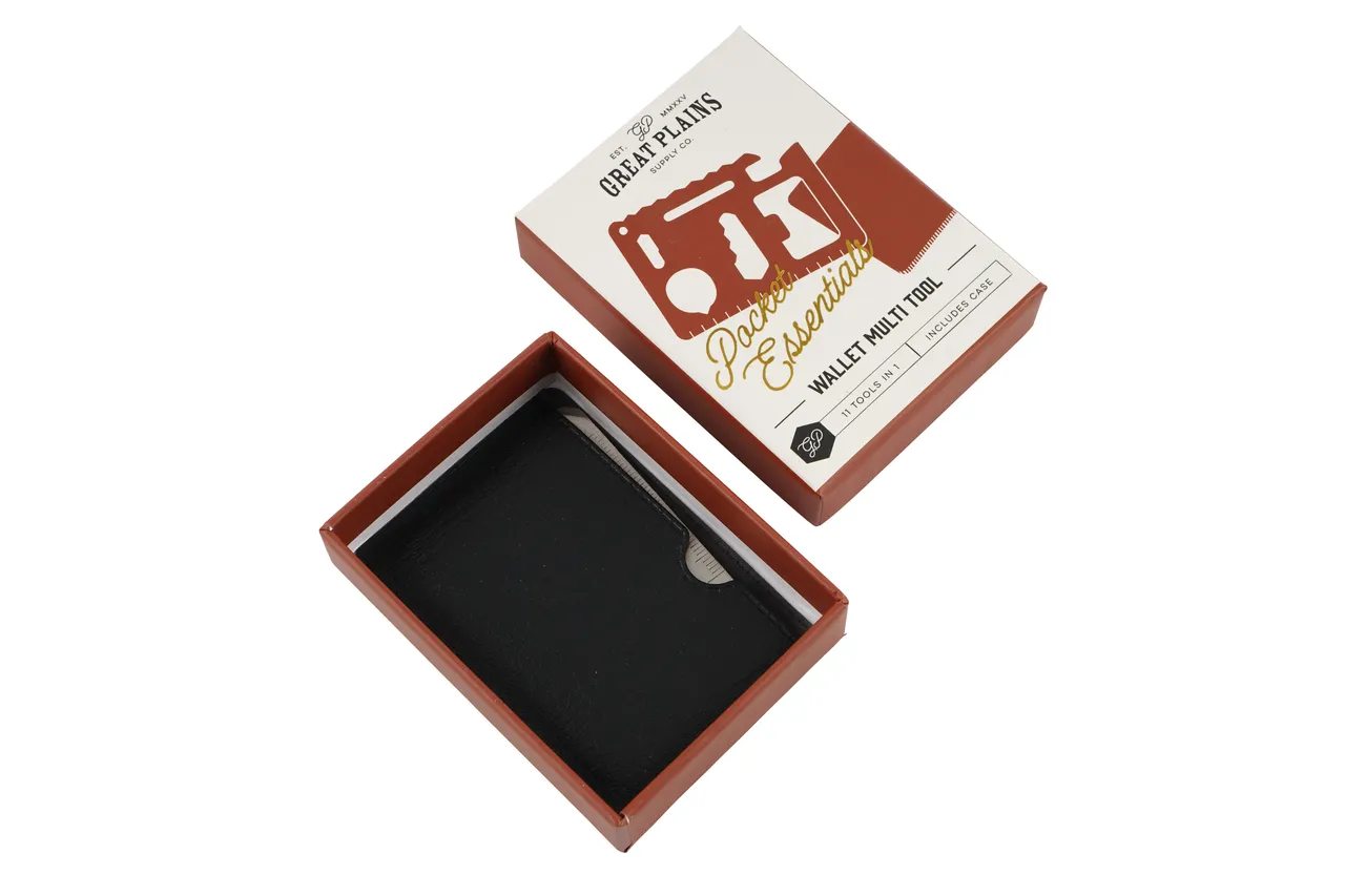 Great Plains 11 In 1 Wallet Multi Tool