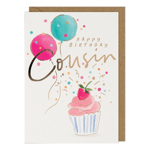 Pick N mix Cousin Birthday Card