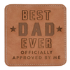 Best Dad Ever Harvey Makin Coaster