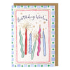 Genevieve Happy Birthday Candles Card