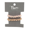 Pom Champagne Mix Crystal Hairbands