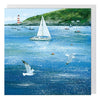 Skylark Sailing Boat Card