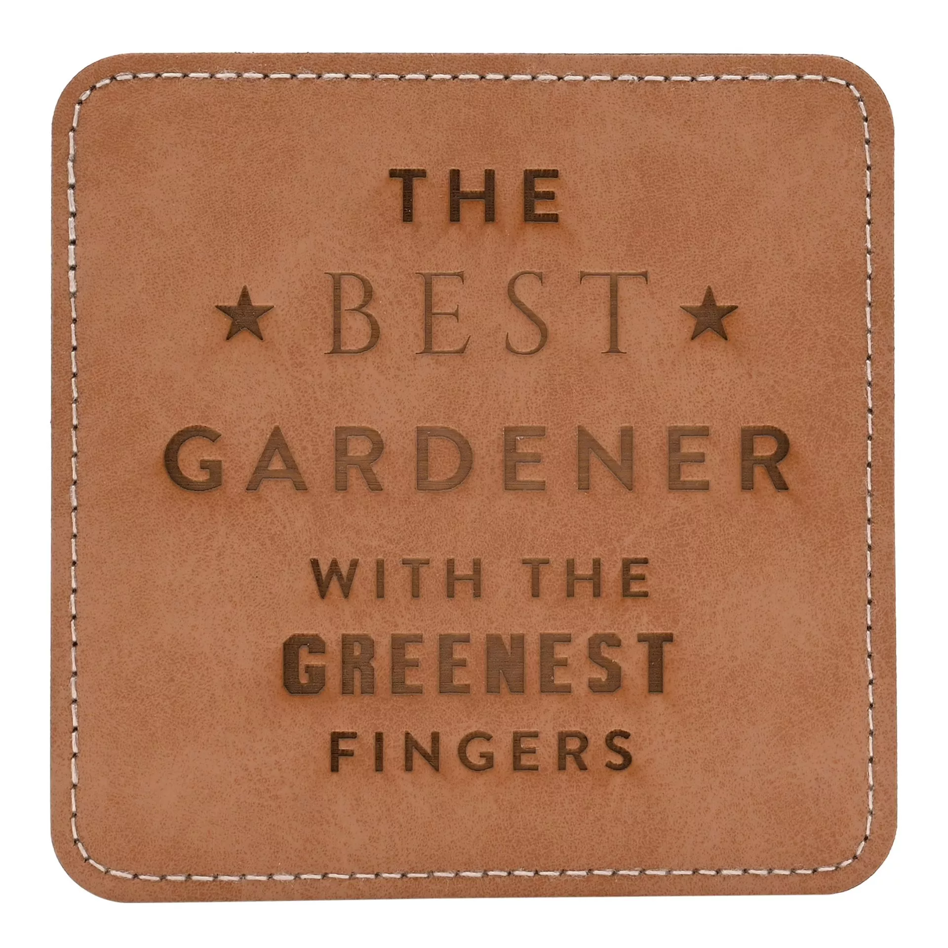 Best Gardener Harvey Makin Coaster