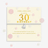 Joma Confetti A Little 30th Birthday Bracelet