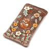 POM Buff Velvet Glasses Case - Sleeping DorMouse