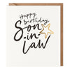 Sonder Son-In-Law Star Birthday Card