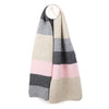 POM Grey, Pink & Beige Scarf