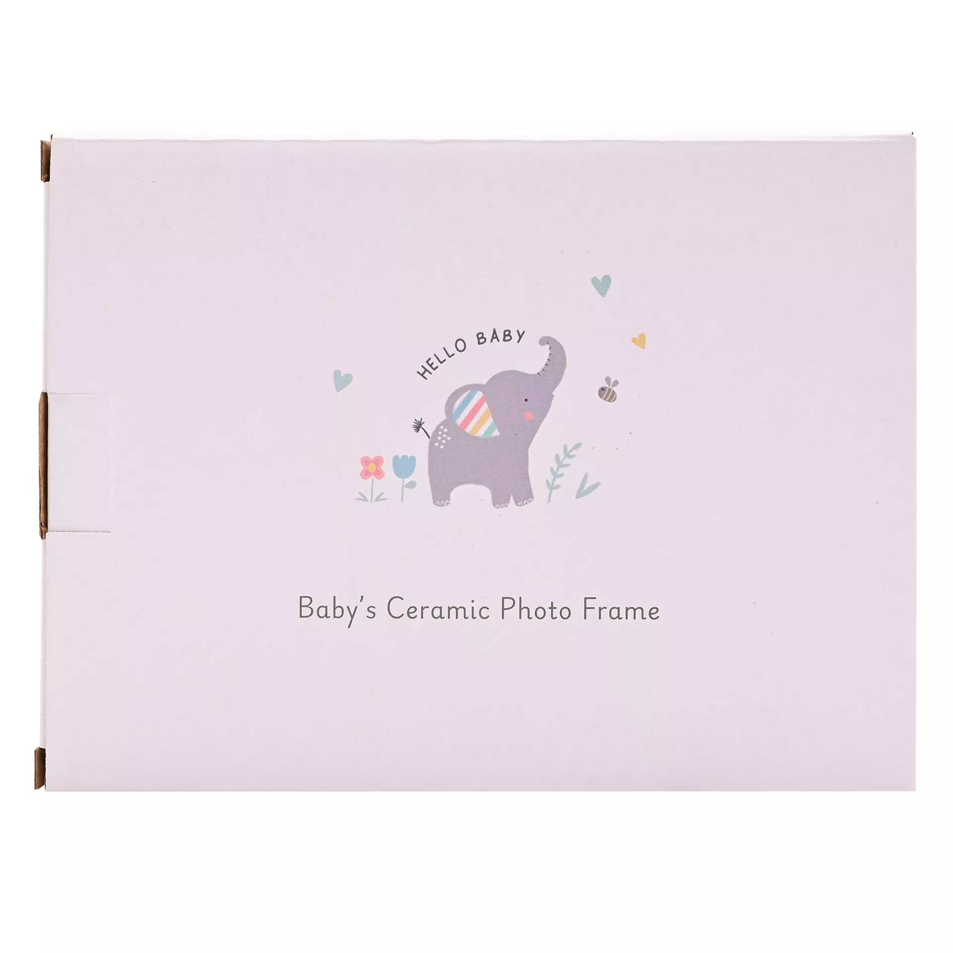 Celebrations Hello Baby Ceramic Frame - Girl