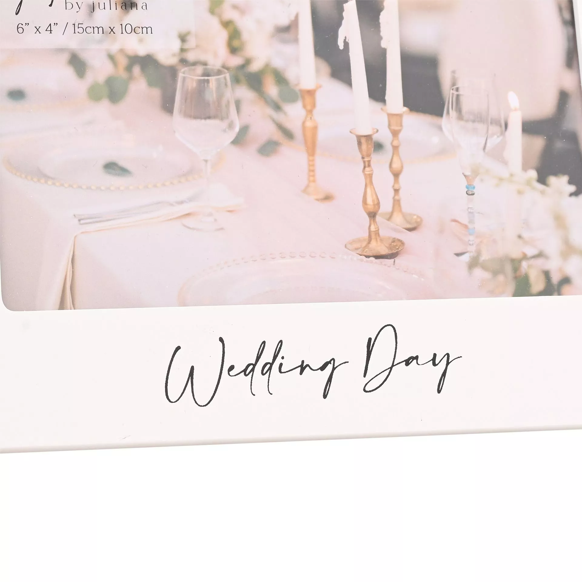 Wedding Day Amore Photo Frame