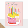 Eden Collection - Happy Birthday Cake Card