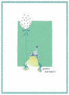 Skylark Frog Birthday Card