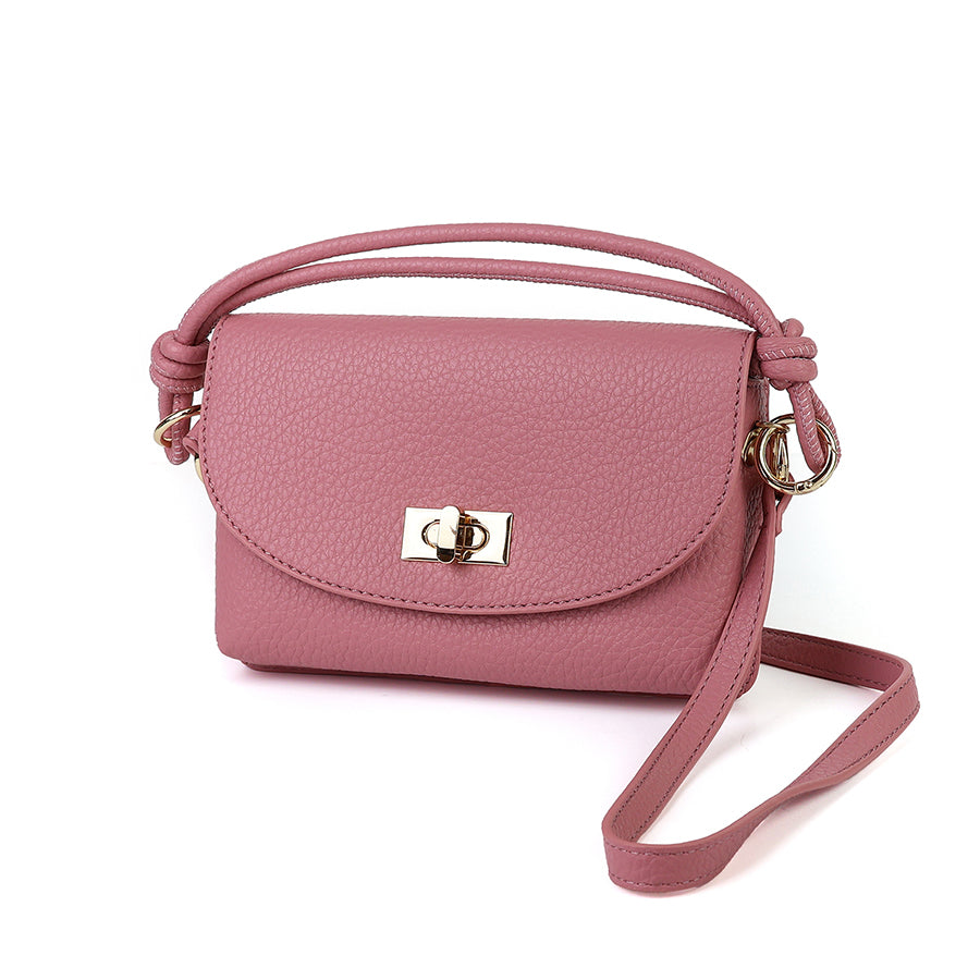 POM Rose Pink Vegan Leather Mini Bag - More Than Just a Gift | Narborough Hall