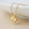 POM Faux Gold Plated Quatrefoil Necklace - More Than Just a Gift | Narborough Hall