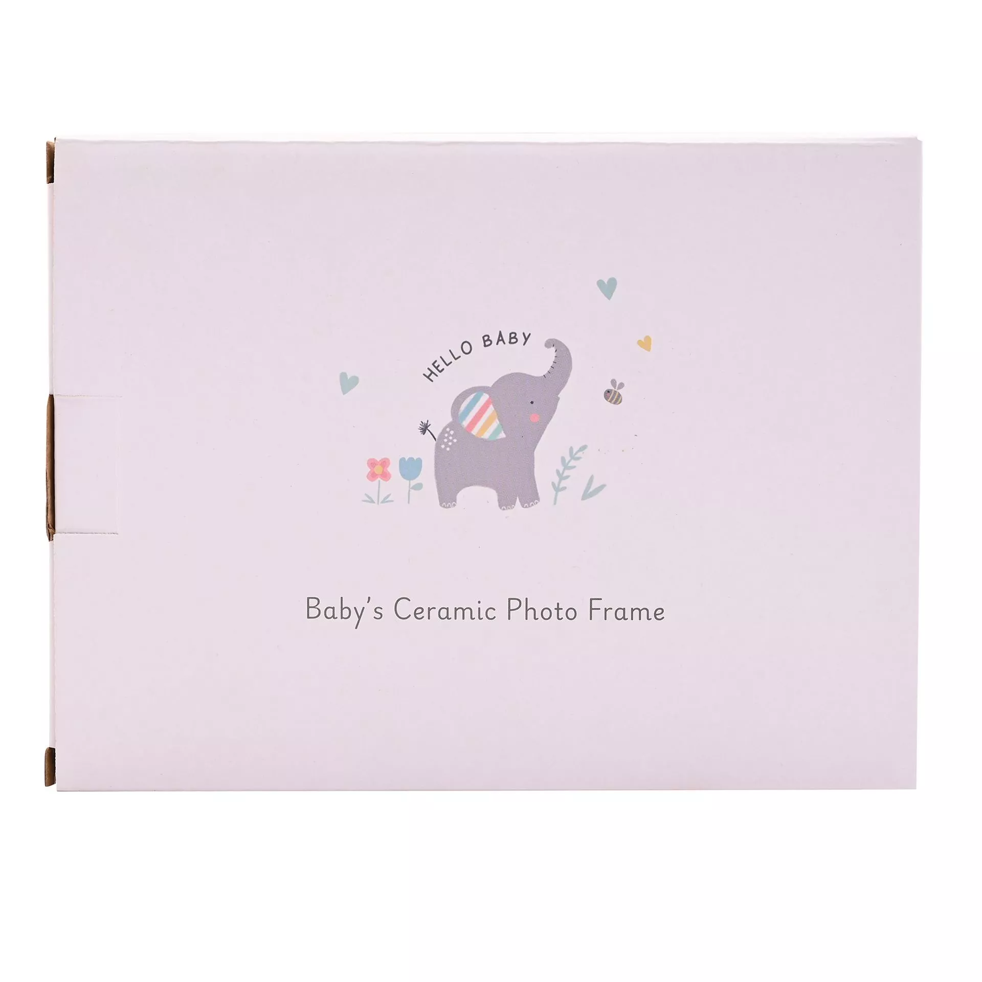 Celebrations Hello Baby Ceramic Frame - Boy