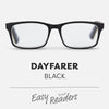 Easy Readers Dayfarer Black - +1.5