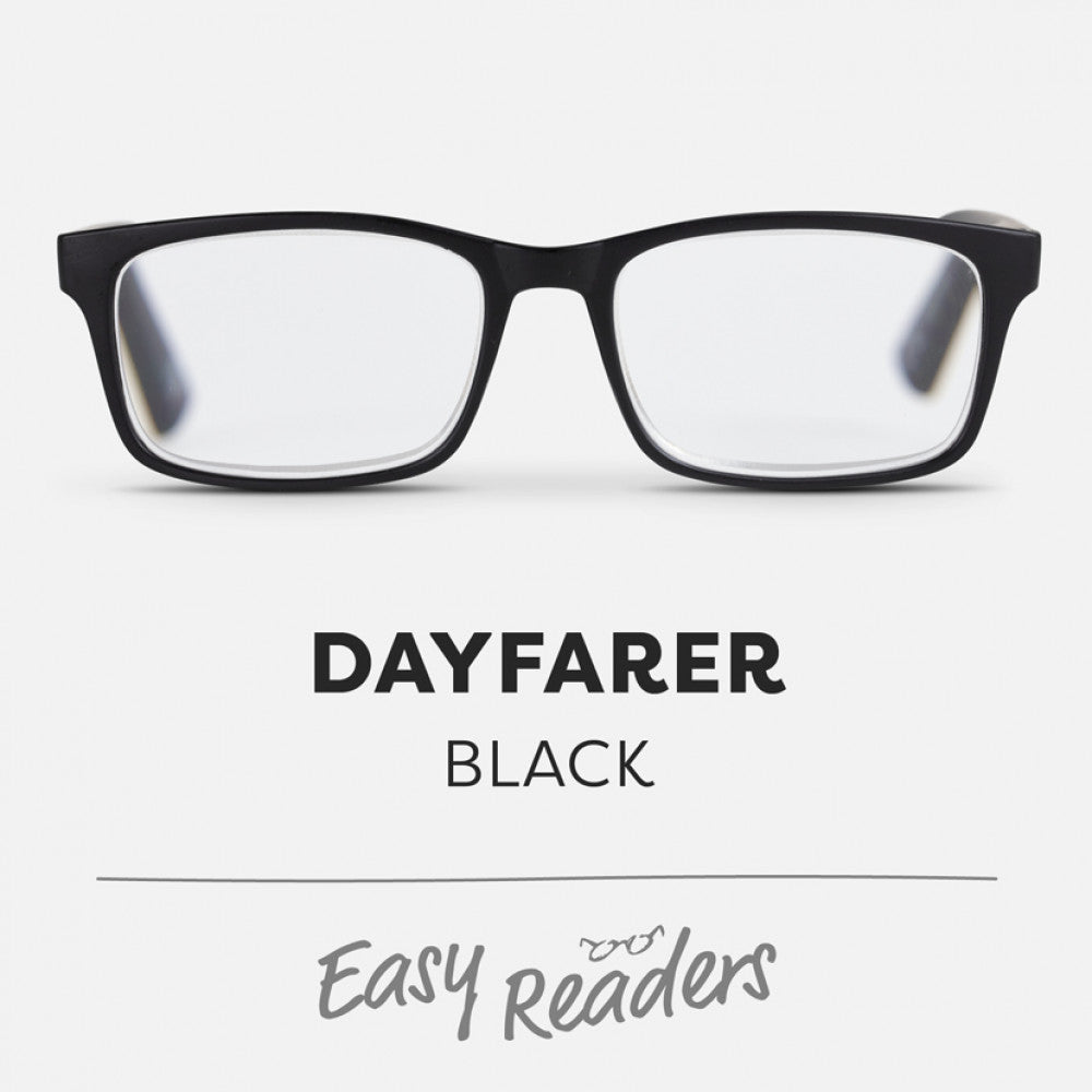 Easy Readers Dayfarer Black - +2.5