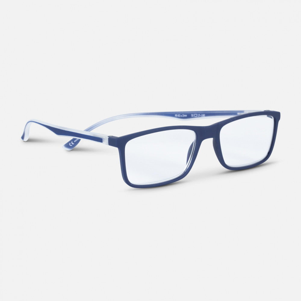 Easy Readers Sporty Blue/Clear - +2.0