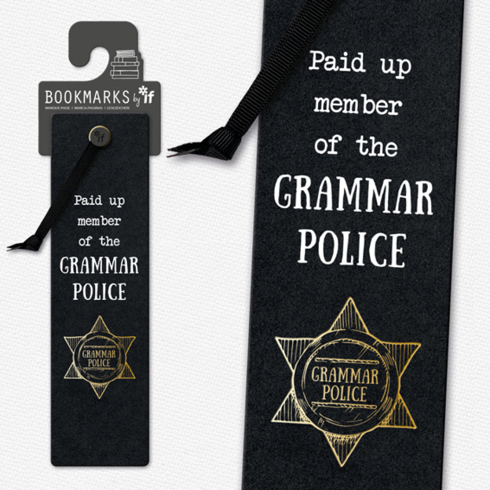 Literary Bookmarks - Grammar Police