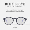 Easy Readers Blue Block Screen Glasses - Black