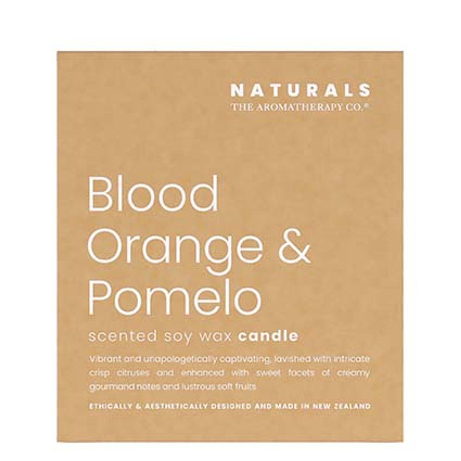 The Aromatherapy Co Naturals  Blood Orange & Pomelo Candle