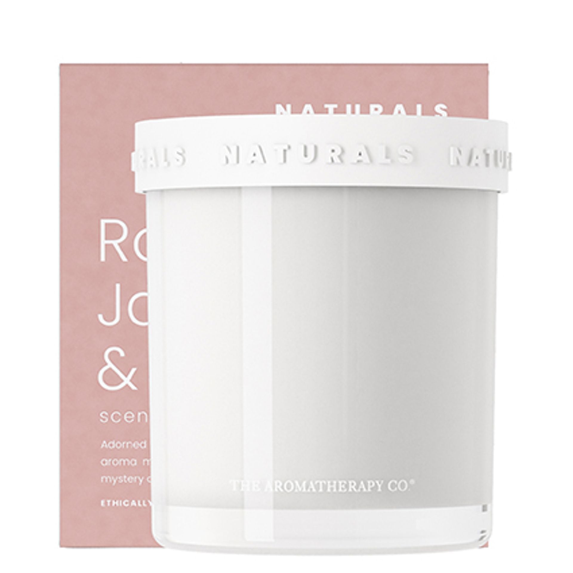 The Aromatherapy Co Naturals Rose Jasmine & Oud Candle