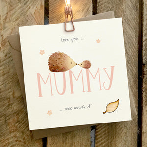 Ginger Betty Love You Mummy Hedgehog - More Than Just a Gift | Narborough Hall
