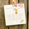 Ginger Betty Great Granddaughter Birthday Card