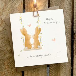 Ginger Betty Owl's Nest Lovely Couple Anniversary Card - More Than Just a Gift | Narborough Hall