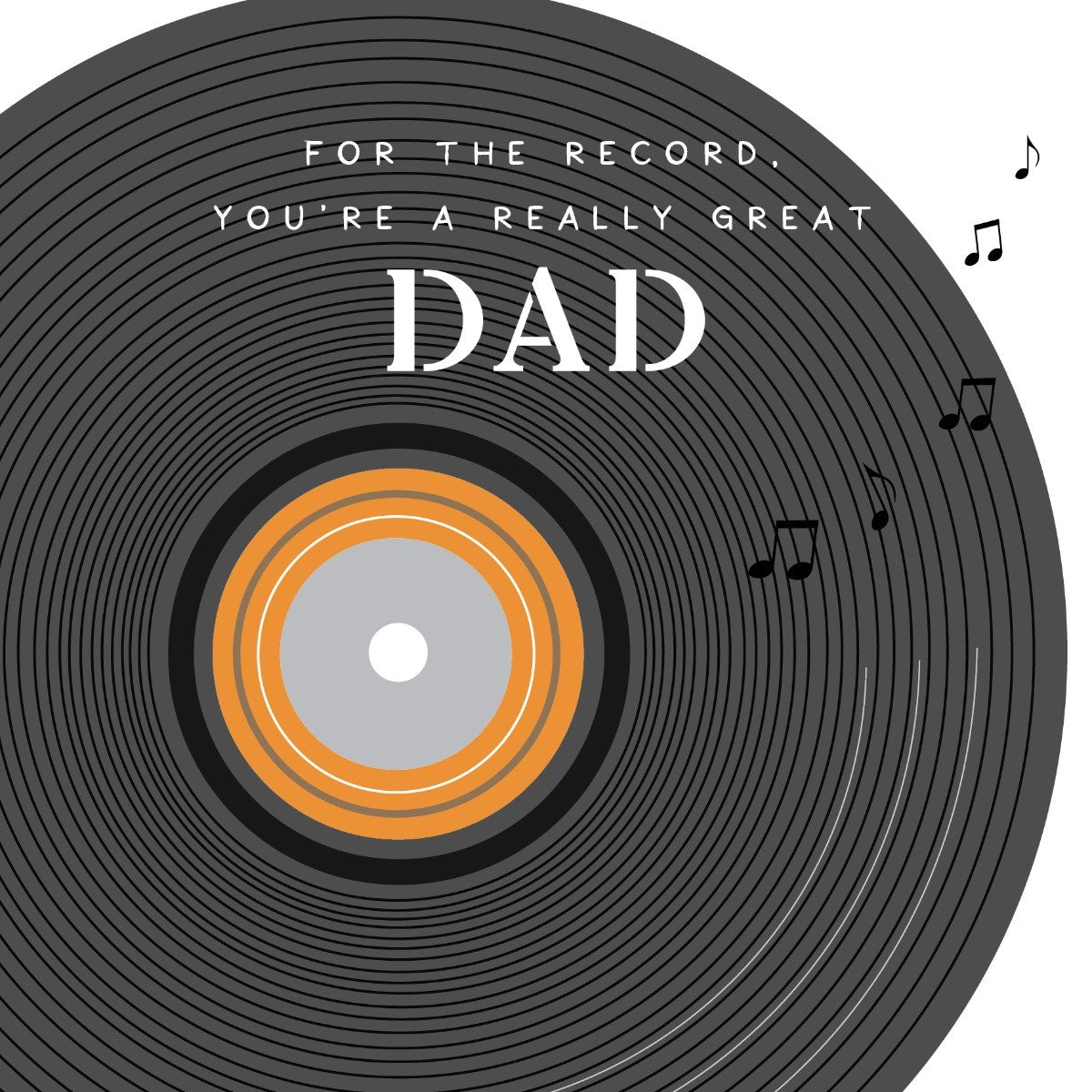 Reclaim For The Record Great Dad Card
