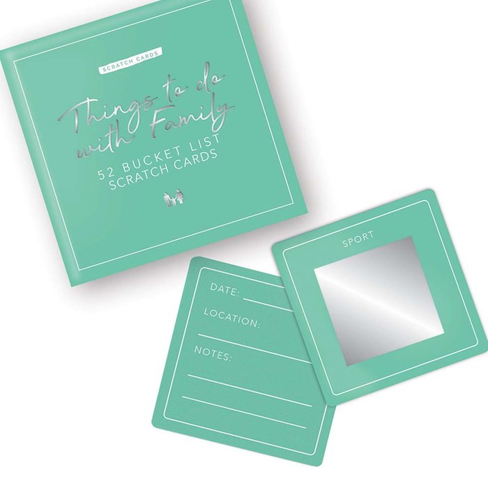 Boxed Scratch Cards - Family Edition