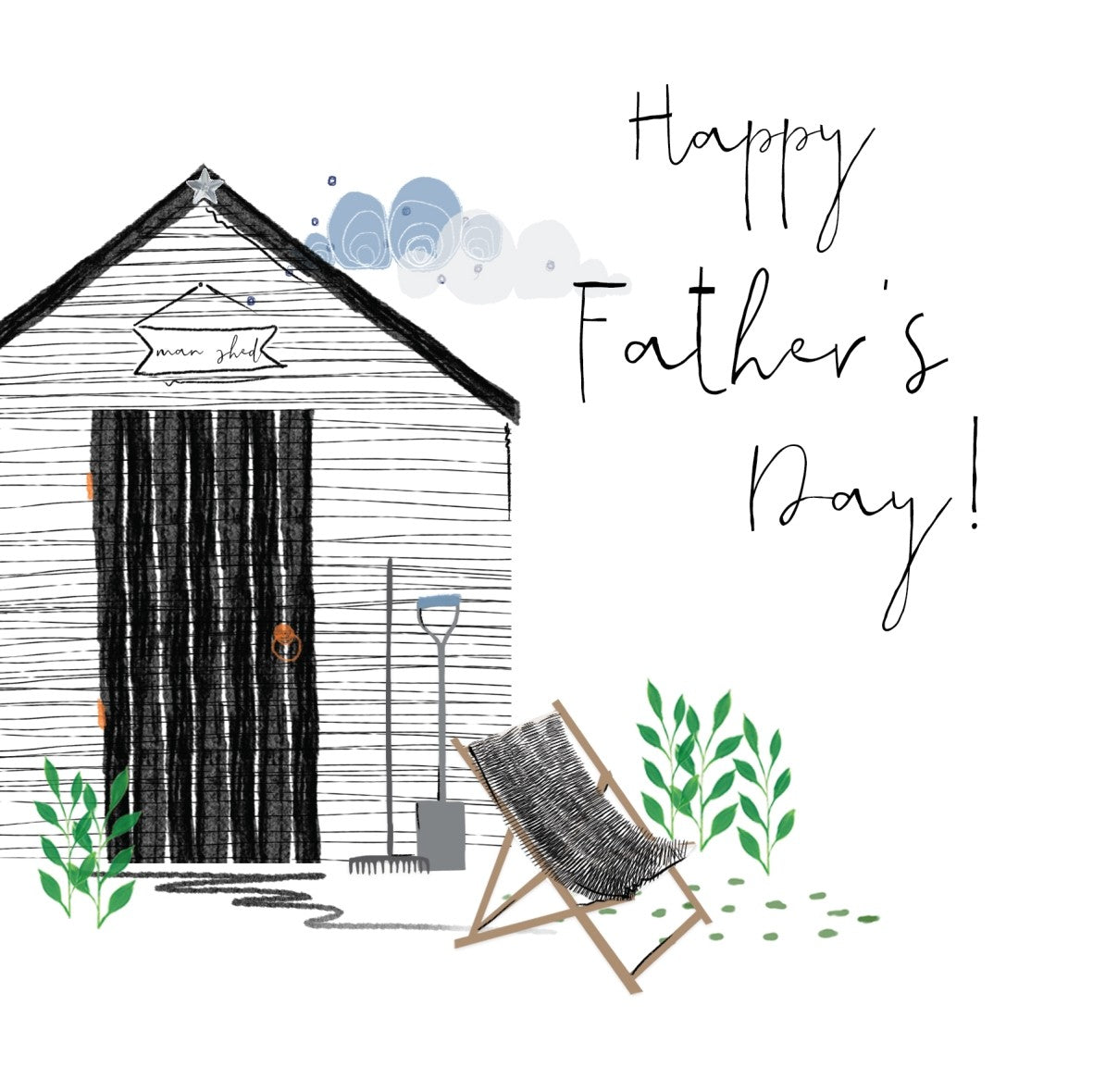 Hedgerow Happy Father's Day Shed Card