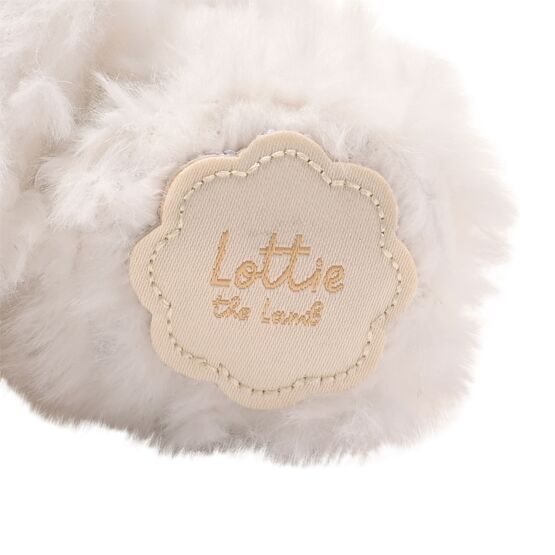 Lottie the plush Sitting White Lamb 22cm