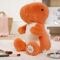 Daphne The Plush Sitting Orange Dinosaur 21cm
