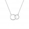 Hot Diamonds Striking Circle Necklace