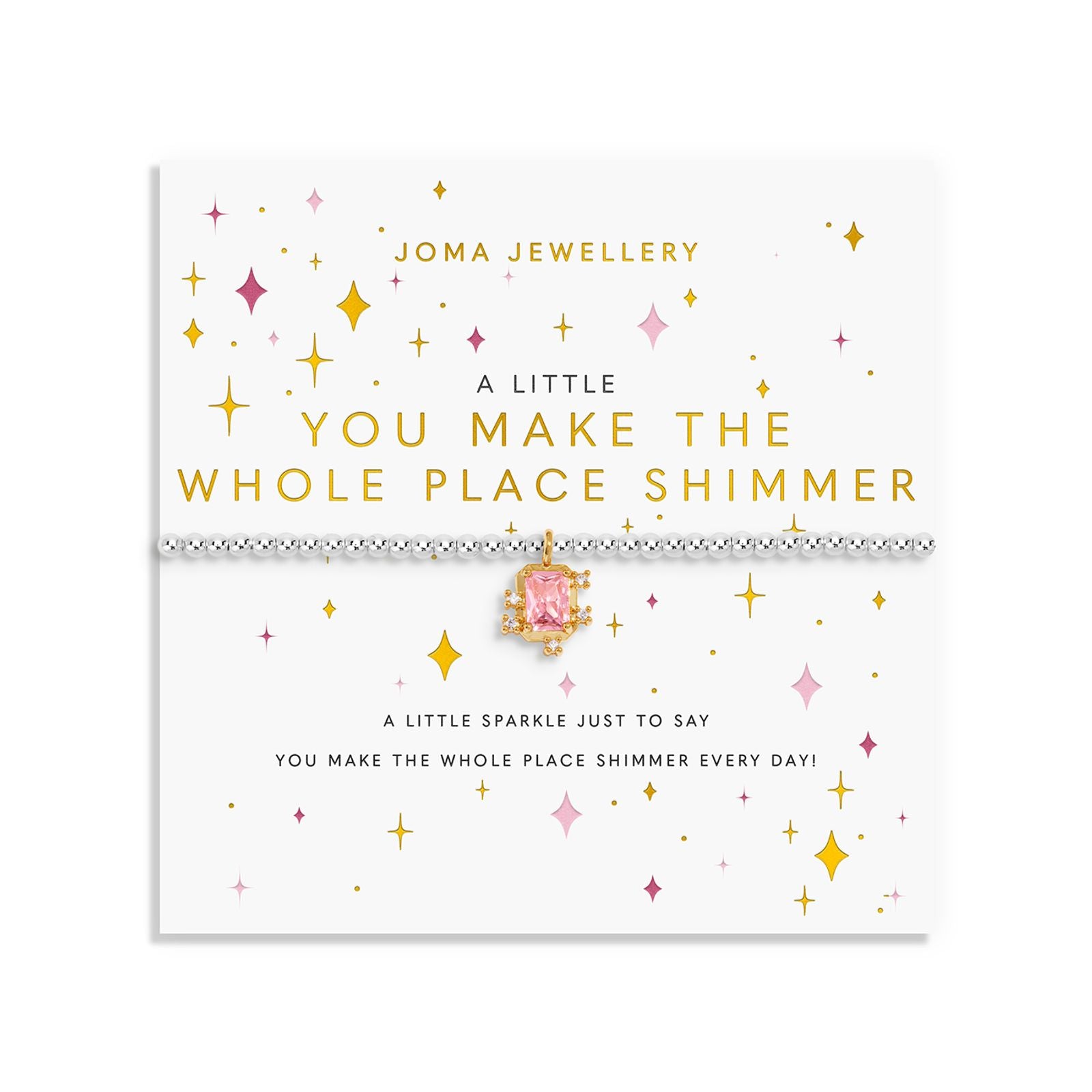 Joma Jewellery A Little You Make The Whole Place Shimmer bracelet