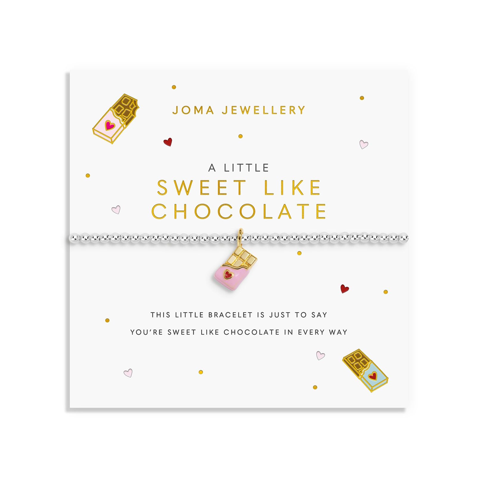 Joma Jewellery A Little Vibes Sweet Like Chocolate bracelet