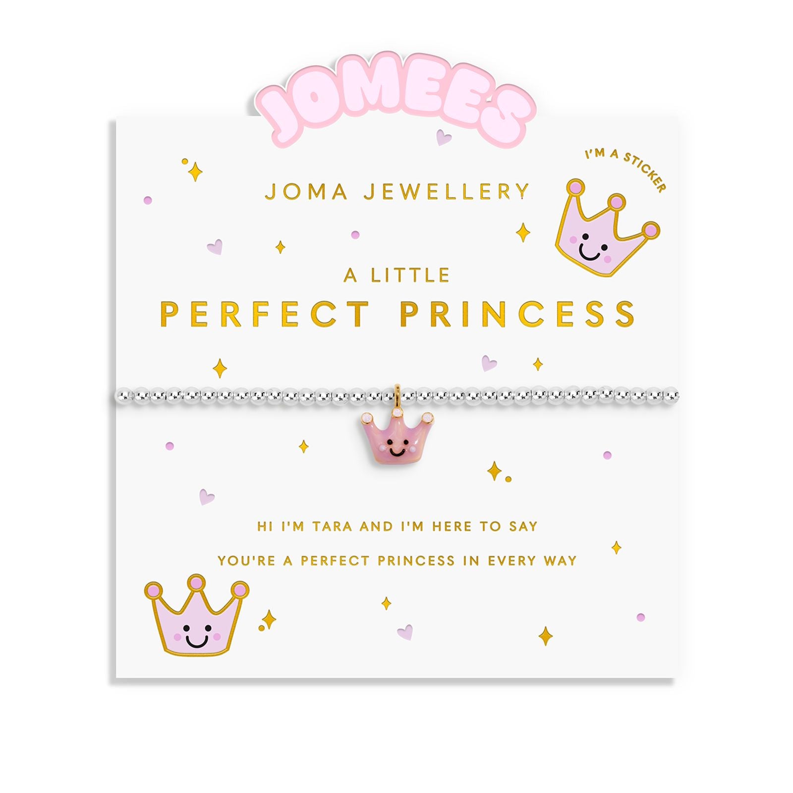 Joma Jewellery Kids' A Little Jomees Perfect Princess bracelet