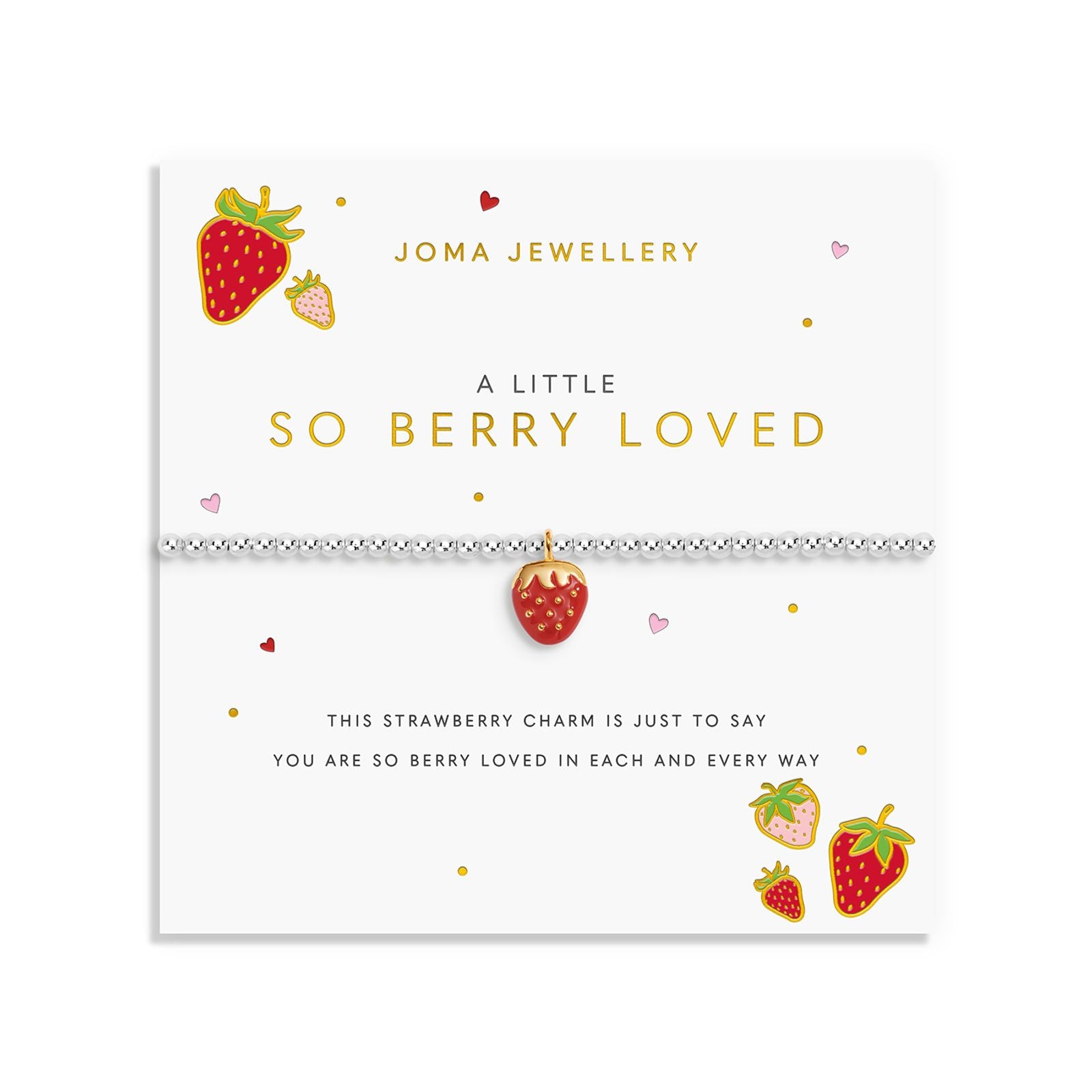 Joma Jewellery A Little Vibes So Berry Loved bracelet