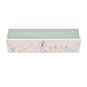 Wildflower Wedding Certificate Holder - More Than Just a Gift | Narborough Hall
