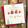 Ginger Betty All of You Christmas Card