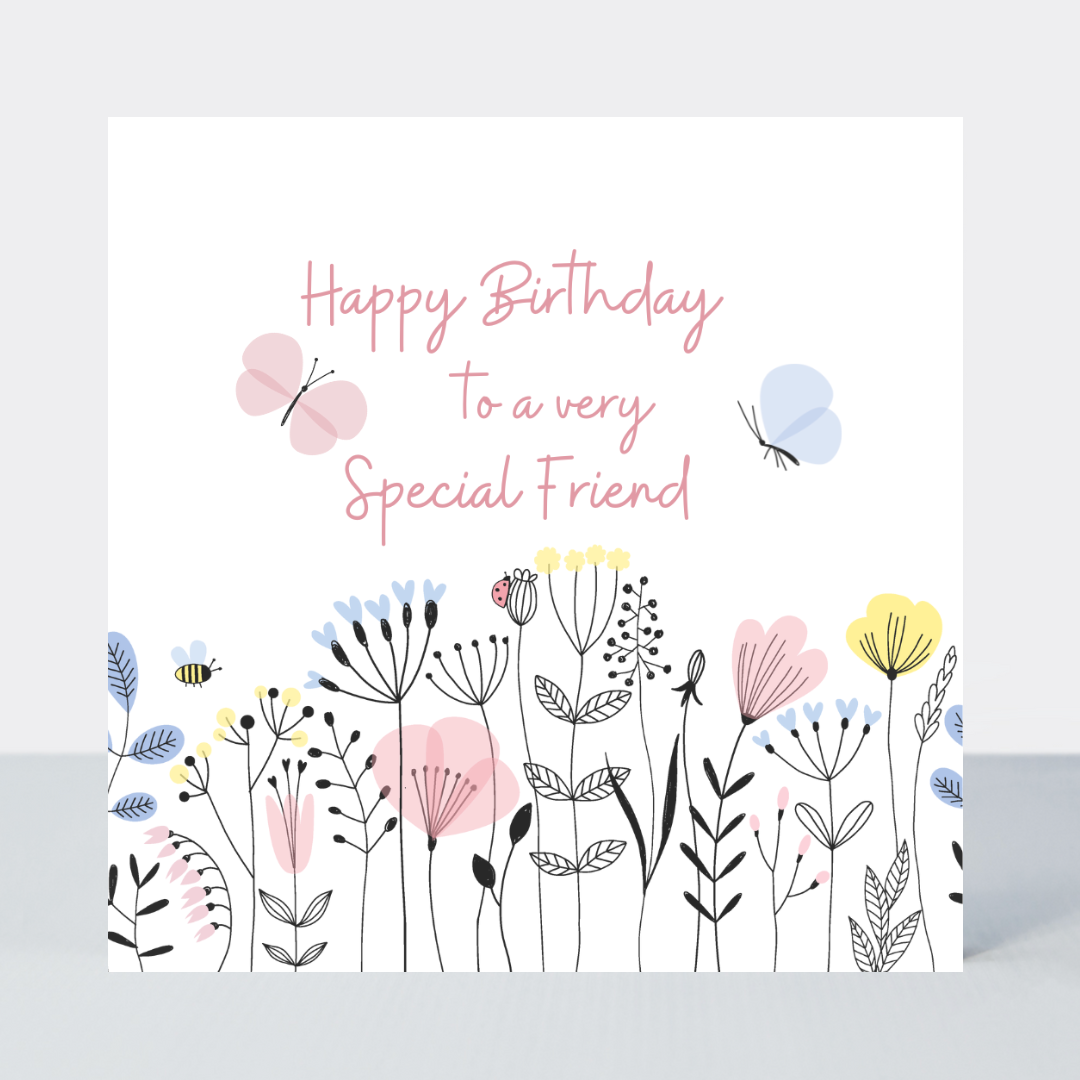 Olita Special Friend Birthday Card