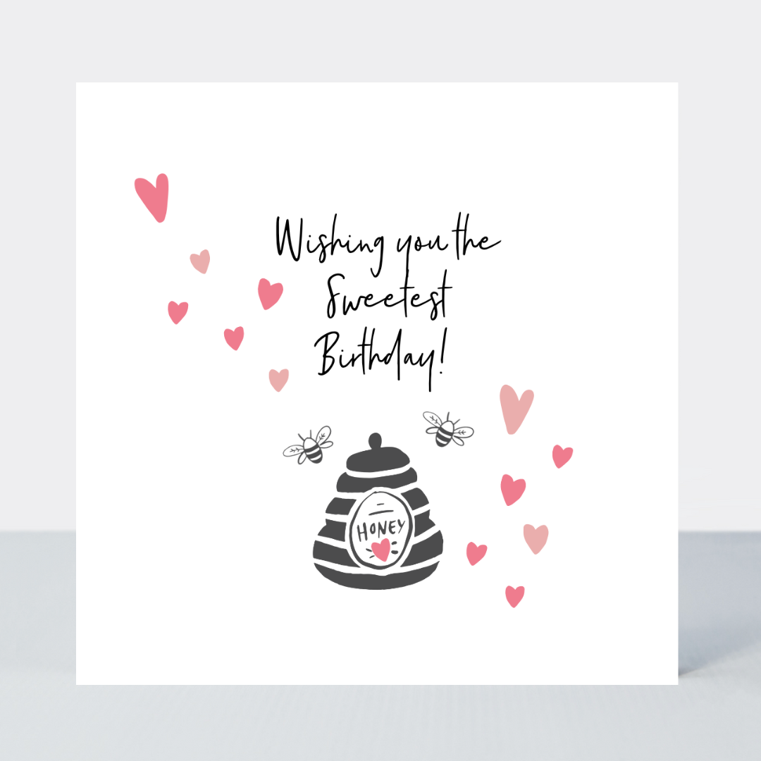 Sweet Little Words Sweetest Birthday Card