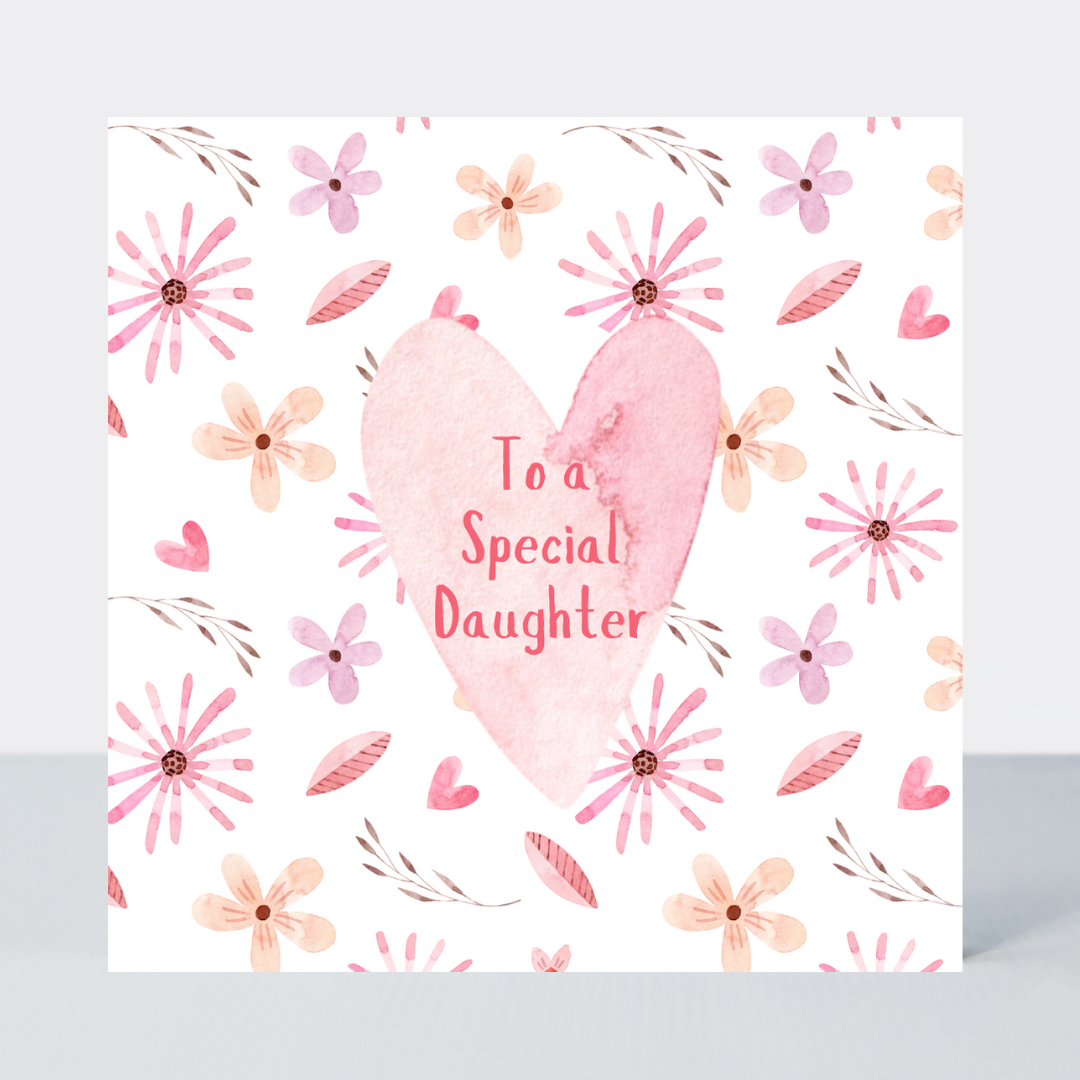 Sweet Hearts Special Daughter Card
