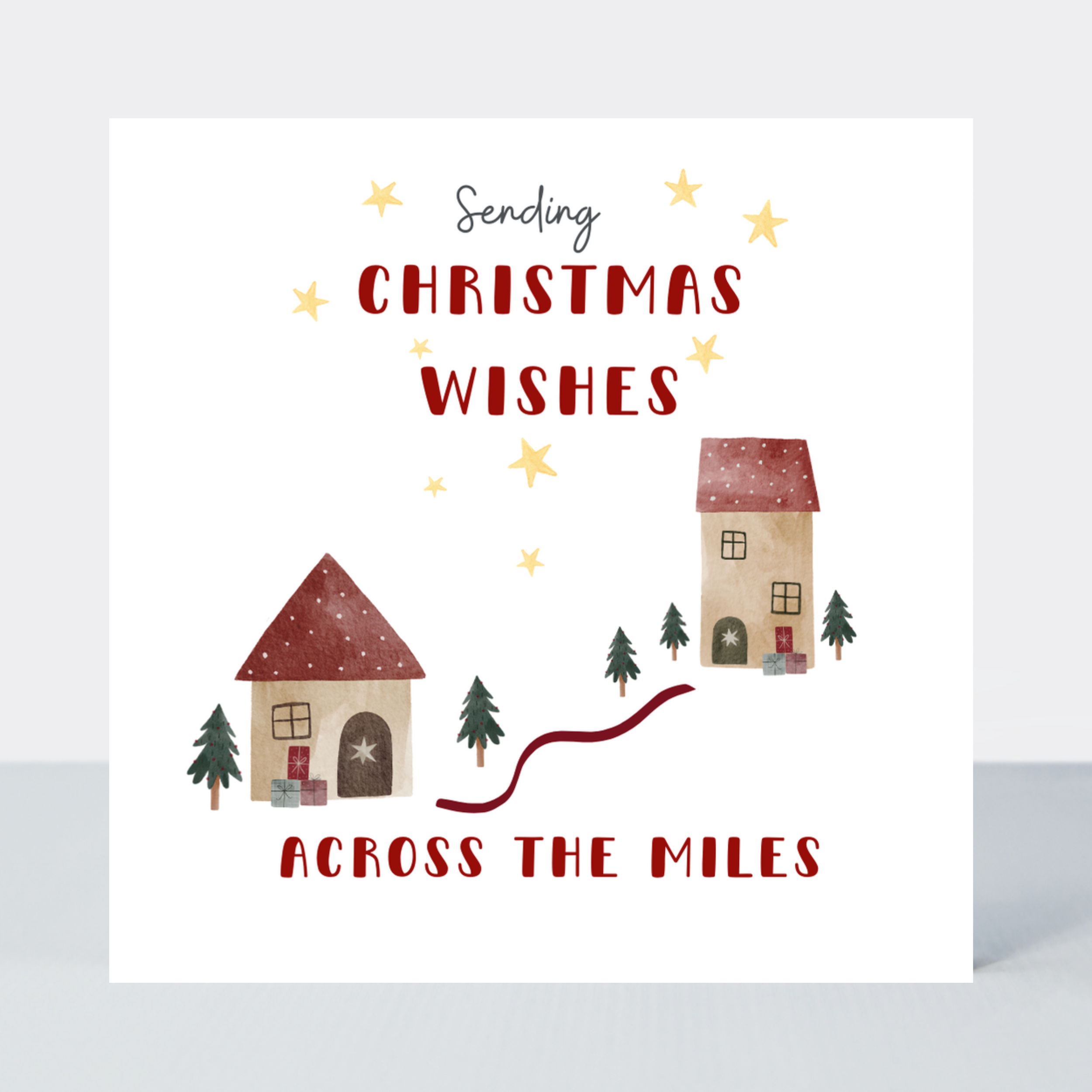 Holly Jolly Across The Miles Christmas Card